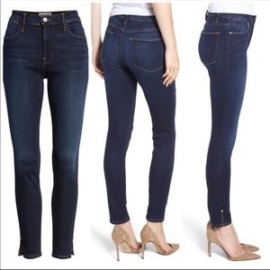 FRAME Le High Skinny Ankle Jeans In Murray Field
